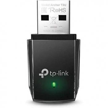 TP-Link Archer T3U Wi-Fi 5 USB Network Adapter, 1267 Mbit/s, Black