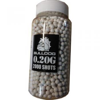 ARSUK Airsoft BB Pellets 6mm 0.20g Bolas de Alto Grado con Pulido Suave 2000 Rondas