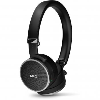 AKG N60NC First Class Noise Canceling Headset with Carrying Case - Black [Old Style]
