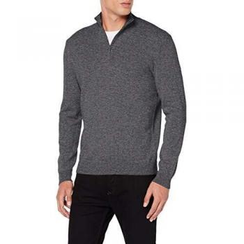 United Colors of Benetton Basico 2 Man Camiseta de Manga Larga, Gris