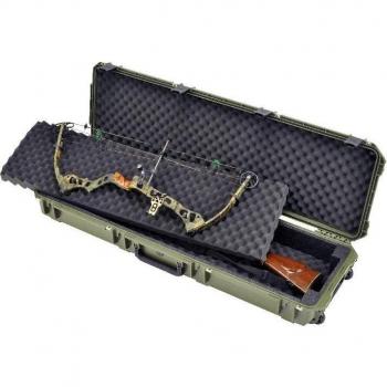 SKB Reise - Transportkoffer für Zwei Bögen Gewehre - Funda rígida para rifles de caza, color beige, talla 127.0 X 34.3 X 15.2 cm
