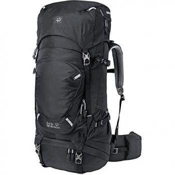 Highland Trail 50L Mochila con marco interno para hombre con doble acceso y cubierta para la lluvia