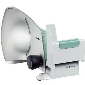 Bosch - Cortafiambres Mas6200, 110W, Carro Metalico, Sierra Universal Inox Desmontabele, Recogecable, Grosor 0-15Mm