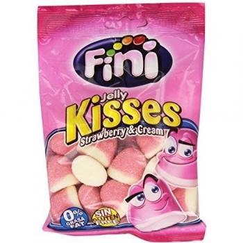 Fini Caramelos de Goma Sabor Fresa Nata,100 gr