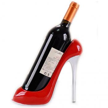 Ailiebhaus Tacón Alto Titular de la Botella de Vino, Rojo