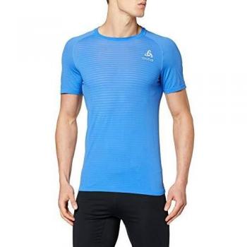 Odlo CERAMICOOL Camiseta, Hombre, Nebulas Blue, Extra-Large