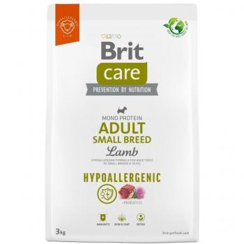 Brit Care Hypoallergenic Adult Small Breed Lamb & Rice - Alimento seco para perros - 3 kg