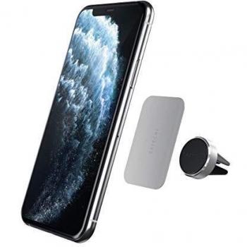 Satechi Montaje Magnético de Aluminio de Ventilador para Nexus 5x / Nexus 6P / iPhone 7 Plus/ 7 / SE/ 6s / 6 / 6s Plus / 6 Plus, Galaxy Note 5/ S6 Edge Plus y mucho mas