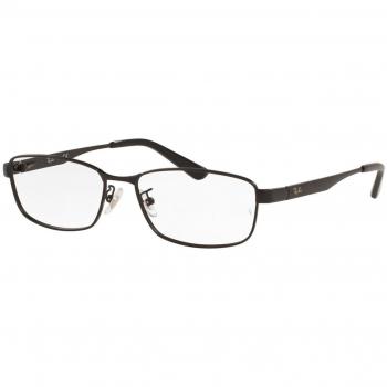 Ray-Ban RX6452D Col. 2503 Unisex Eyeglasses Black Frame Size 56 with Blue Light Blocking Option