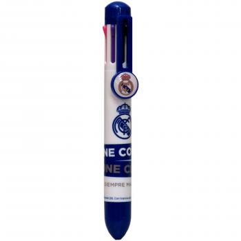 Bolígrafo 8 colores Real Madrid