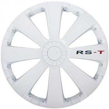 Juego de tapacubos AutoStyle 13 pulgadas RS-T blanco