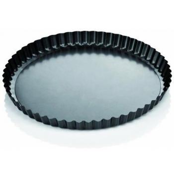 Molde Desmontable Rizado de Acero Inoxidable 28 cm Delicia