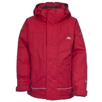 Trespass MCJKRAH20007, Chaqueta Niños, Rojo, 11 -12 años