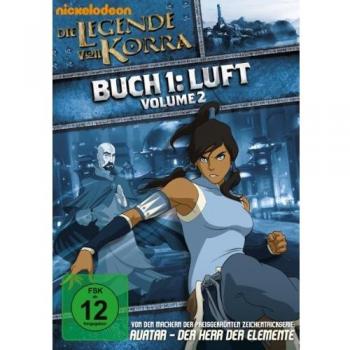 Die legende von korra buch 1 luft volume 2 alemania dvd