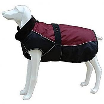 Freedog FD5001002 - Abrigo Impermeable, para Perro, Color Granate
