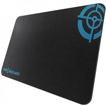 ProSquad Alfombrilla de Ratón para Juegos / Gaming - Mousepad para Gamers - antideslizante y preciso - 25x35cm - negro