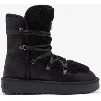 Botas Australianas con Forro Exterior de Pelo Mujer Nordic Trk Fur en Amarillo Mostaza D.Franklin