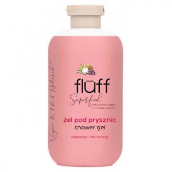 Fluff - Gel de Ducha Nutritivo Coco y Frambuesa con Ingredientes Superfood