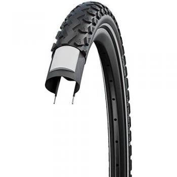 Schwalbe Land Cruiser Plus Punctureguard Twinskin GREEN 700c Black/Reflex, Size: 28X1.60 (700X40c), Wire Tyre, PunctureGuard, TwinSkin, Reflective