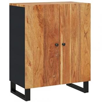 vidaXL Sideboard 60x33x75 cm Solid Wood Acacia