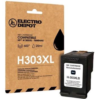Cartucho de Tinta XL Compatible HP H303 Negro Electro Depot