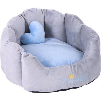 Cama Prince para Gatos y Perros - Diámetro 45 cm, Dimensiones 45 x 40 x 30 cm (Largo x Ancho x Alto)