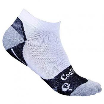 Calcetines Joluvi Coolmax Pinki Unisex - Pack de 2 Pares, Talla Elegible, Color Blanco