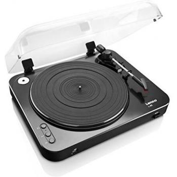 Lenco L-85 Color Negro Tocadiscos con USB