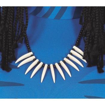Collar con Colmillos Blancos