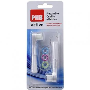 PHB Active Electric Toothbrush Replacement Heads (2 Units)