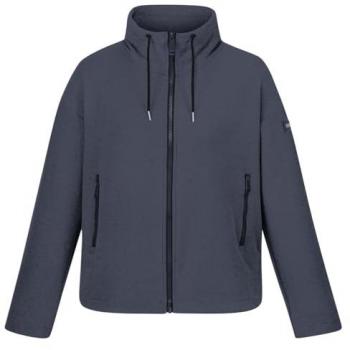 Regatta Women's Ashlynn Navy Zip Fleece Sweater, Size 10