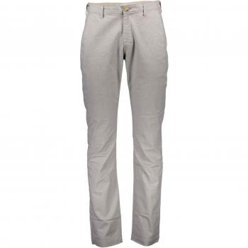 Stylish Beige Slim-Fit Cotton Chinos for Men, Size W38