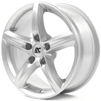Llanta de Aluminio RC Design RC24 Cristal Plata 6.5x16 5x108 ET50