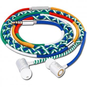 UliX Ares Auriculares In-Ear Cable Sin Nudos Teléfono Móvil Smartphone Ordenador