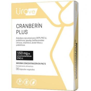 Herbora Cranberin Plus Sin Gluten Vegano 30 Cápsulas
