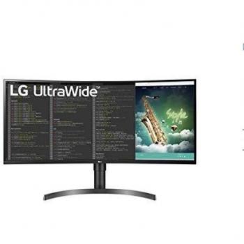 Monitor Curvo Ultrapanorámico LG 35WN65C-B, 35 WQHD, HDMI-DP, Multimedia en Negro