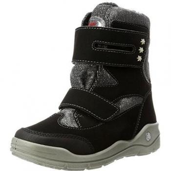 RICOSTA Boy's Girls' Simona Snow Boot, Black Antra, 9.5 UK Child