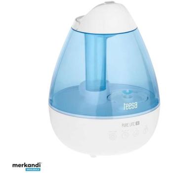 Humidificador de Aire Ultrasónico Teesa Pure Life 50, 2.2 L, Diseño Transparente y Elegante, LED RGB, Silencioso y Eficiente