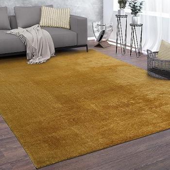 Alfombra Moderna Rectangular Lavable Suave Monocolor 300x400 cm