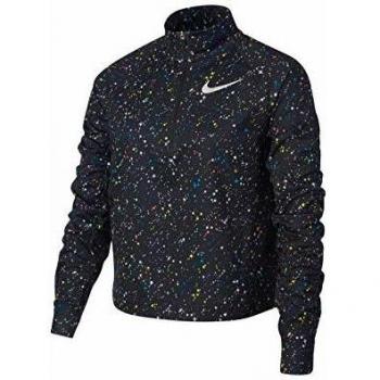 Desconocido Nike Pro Warm Camiseta De Manga Larga, Niñas, Black, L