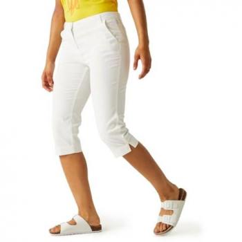 Regatta Women's Breathable White Bayletta Capri Pants