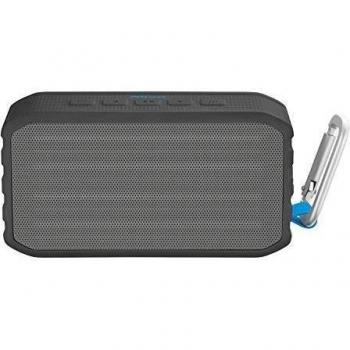Trust Urban Veltus - Altavoz portátil con Bluetooth para exteriores, resistente al agua IPX5, gris