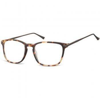 Cuadrado Montura Completa Plástico Careyshell Gafas Recetadas para Hombre - Gafas Anti-Azules - SmartBuy Collection