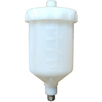 Depósito para pulverizador de pintura DeVilbiss - 600 ml – M 3/8 .