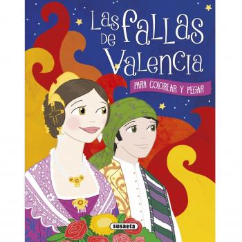 Las fallas de Valencia para colorear y pegar
