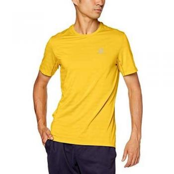 SALOMON XA tee Camiseta, Hombre, Lemon Curry/Heather, s