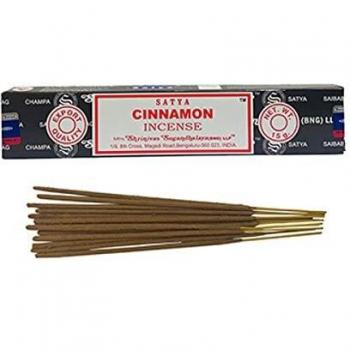 Satya Cinnamon 15g Sticks Incense by SHRINIVAS SUGANDHALAYA