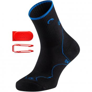 Lurbel - Socks Tierra, Color Black/Royal, Talla L