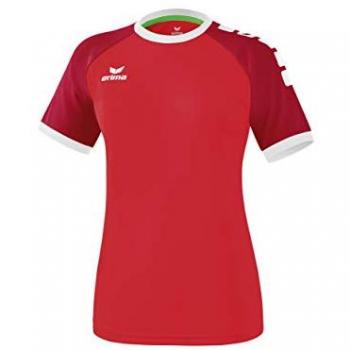 Erima Zenari 3.0 Women's Jersey T-shirt Red/Ruby Red/White Size 36