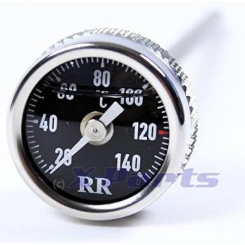 RR öltemperatur pantalla ölthermometer Harley Davidson Night Rod Special Negro